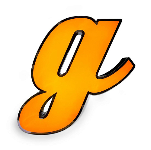 Lettre Lumineuse Glowing G