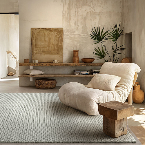 Tapis Moderne Dori Vert Sauge