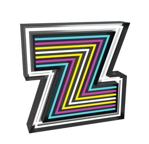 Lettre Lumineuse Zephyr Z