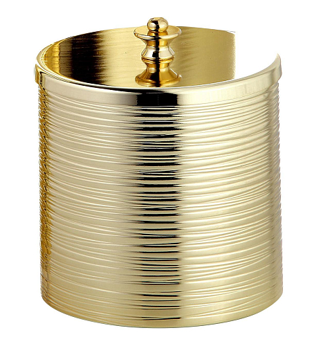 Coffret à Bijoux Milady en Laiton Doré à l'Or 24 Carats
