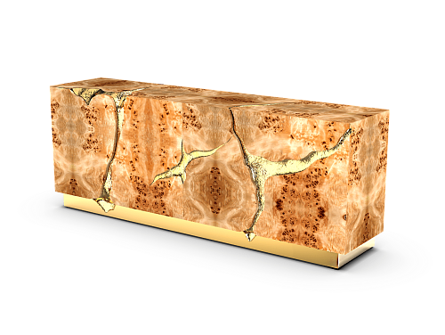 Buffet Peuplier Fissure