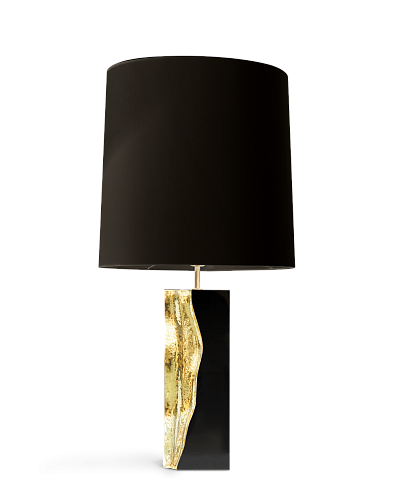 Lampe de Table Noire Glacier
