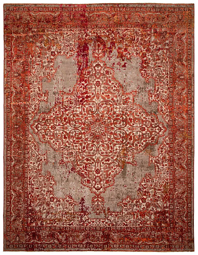 Tapis Tabriz Fashion Artwork 8 Rouge