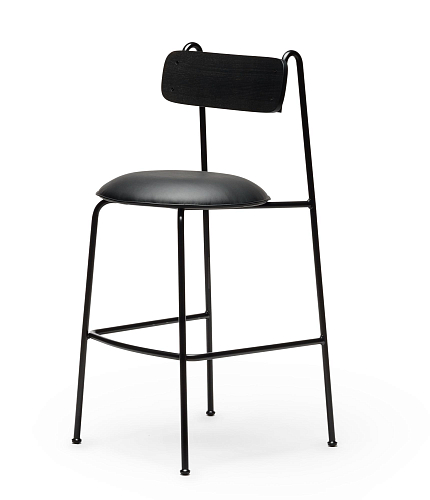 Chaise de Bar Lena SG-75 Noire
