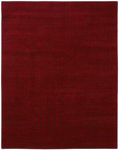 Tapis Vario 1 Rouge Foncé