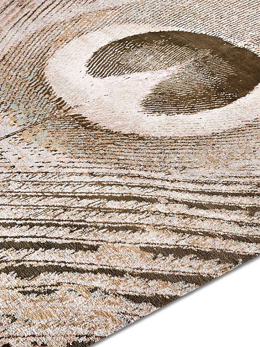 Tapis de luxe fait main Plumes
