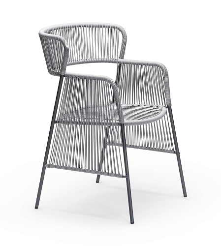 Chaise d'Extérieur Altana Grise