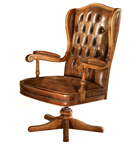 Fauteuil Pivotant En Cuir Haut De Gamme