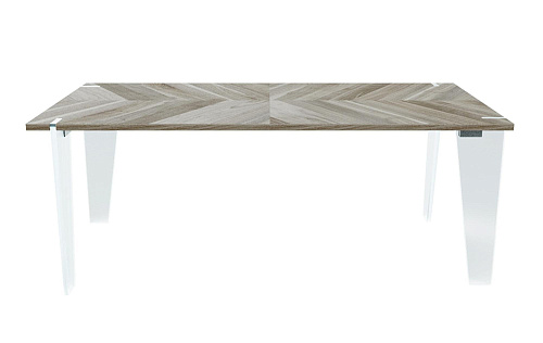 Table de Salle à Manger Sospeso Grise