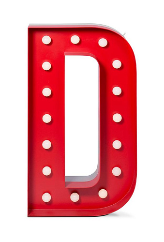 Lettre Lumineuse Divine D