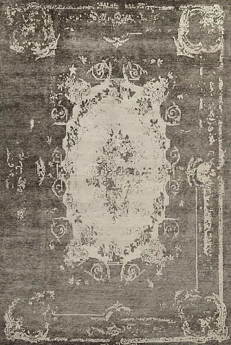Tapis Indien en Soie de Bambou