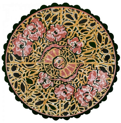 Tapis Rond de Luxe Hanami
