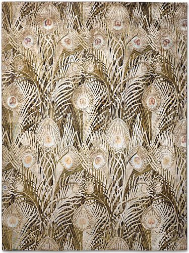 Tapis de luxe fait main Plumes