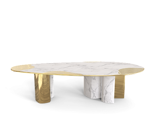 Table Athena Carrara & Or