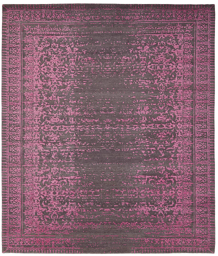 Tapis Ferrara Stomped Inversé Gris Rose