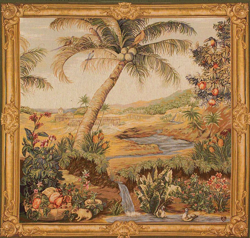 Tapisserie L’Oasis – Carrée