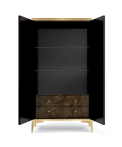 Armoire India Racine de Noyer