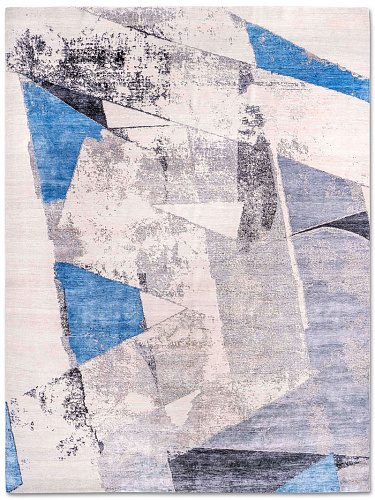 Tapis tissé main Original Gris