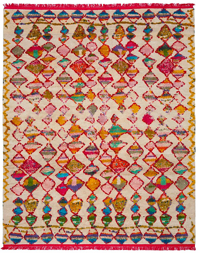 Tapis Trame Perdue 14 Multicolore Beige