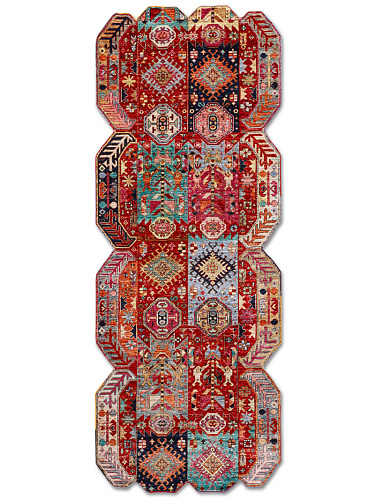 Tapis fait main de luxe Multiforme
