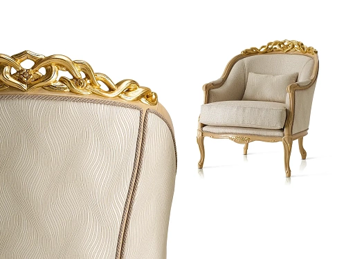 Chaise De Luxe Harmony avec Accoudoirs