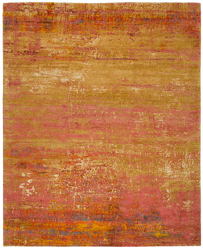 Tapis Artwork 19 Multicolore Jaune/Rose