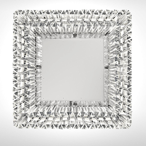 Lustre Carré en Cristal
