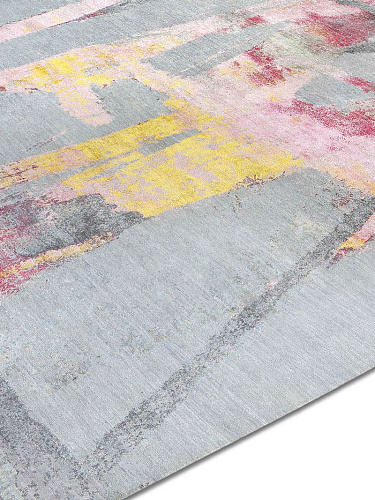 Tapis Arizona No. 03 Original sur Gris Clair