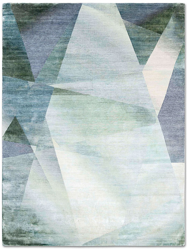 Tapis noué main de luxe Crystal