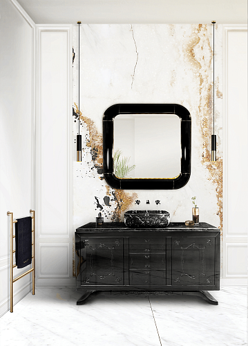 Miroir Carré Arc
