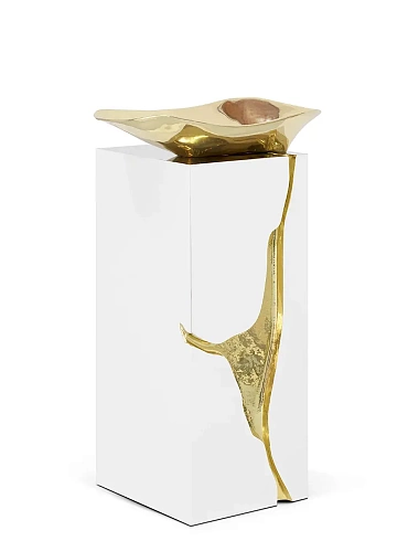 Lavabo Sur Colonne Crystal Flow