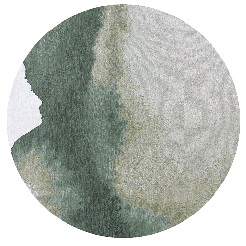 Tapis Palmier Vert 9331