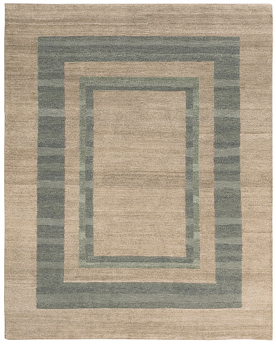 Tapis Mauro Triple Bordure Verte