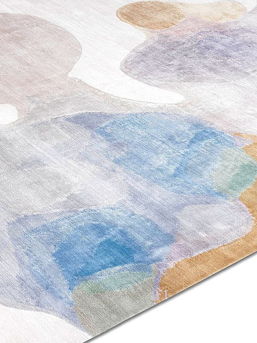 Tapis fait main de luxe Pastel