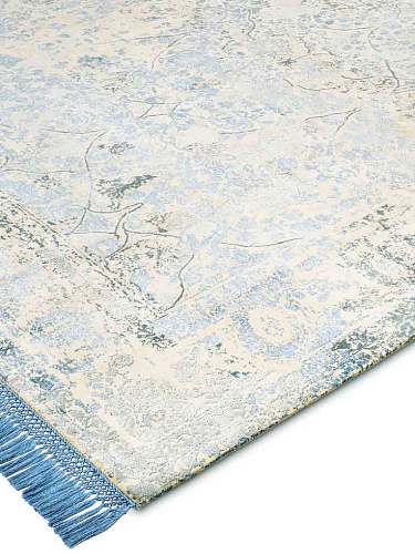 Tapis de luxe Bleu Clair