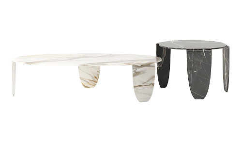 Table basse Arturo en verre artistique