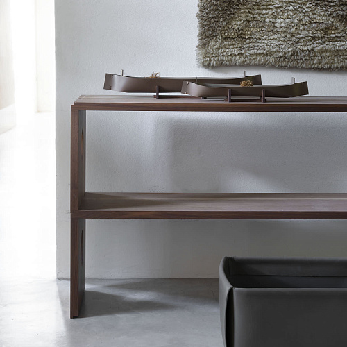 Boîte de Bureau en Cuir Canoe