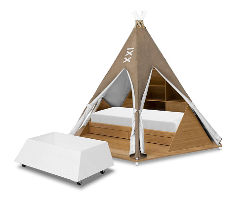 Lit Teepee Room