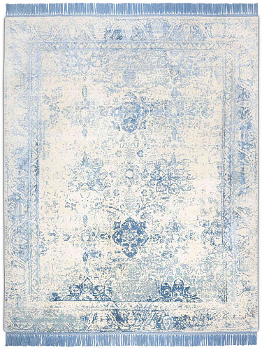 Tapis de luxe Bleu Clair