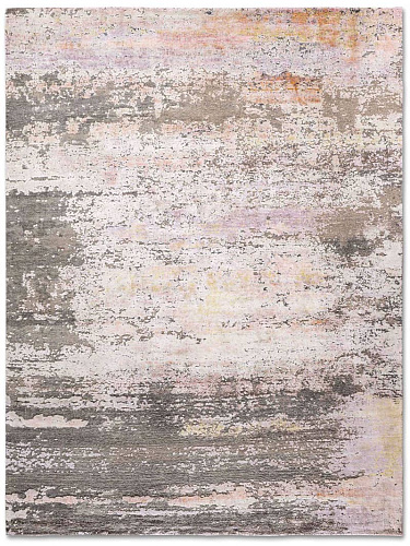 Tapis fait main de luxe Rose Doux