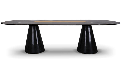 Table de Cuisine et de Salle à Manger Ovale Bertoia