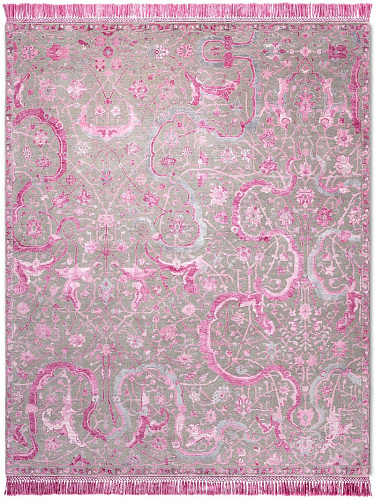 Tapis de luxe Tabriz Rose