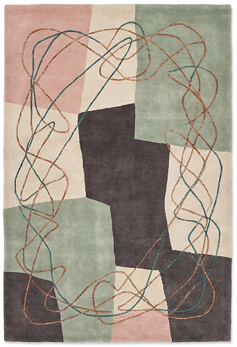 Tapis Muted Patchwork