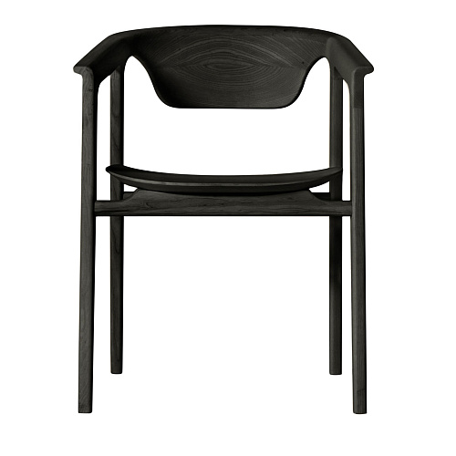 Chaise Duna en Frêne Noir