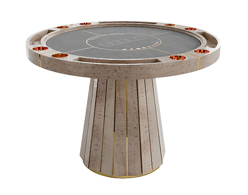 Table de Poker Regal Beige