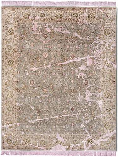 Tapis Fissures No. 41 Rose Doux sur Original