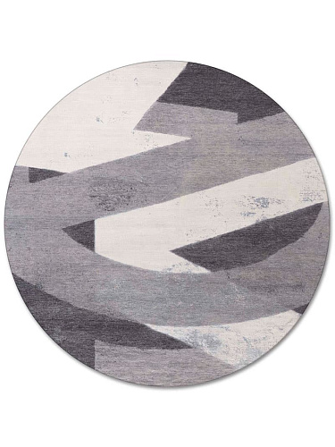 Tapis rond tissé main Original