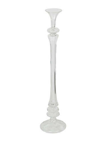 Bougeoir en verre Royal