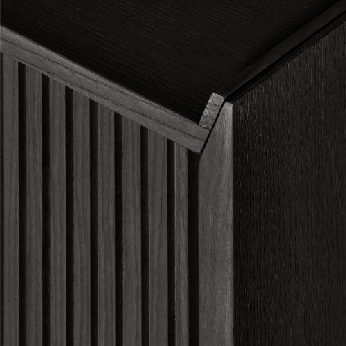 Buffet Bas Sipario Noir 2 Portes