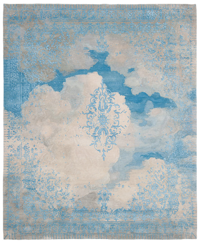 Tapis Ferrara Nuage Spécial Rocked Bleu